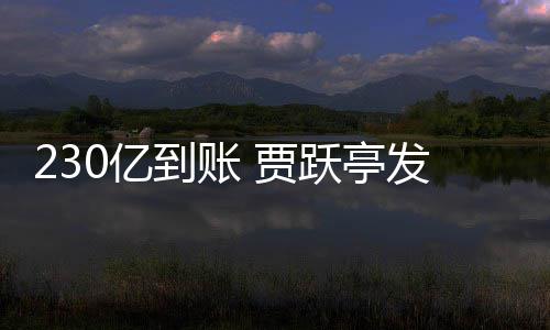 到账C调正式终结了0亿跃亭 贾查也发财
